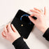 NOGU | Black Micro-Suede Travel Clutch